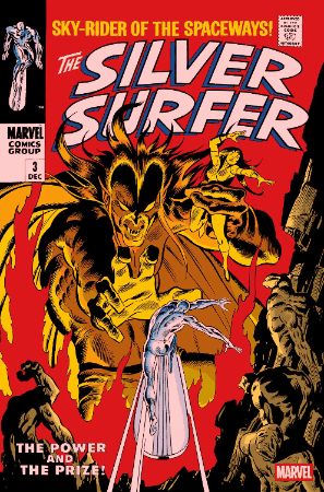 SILVER SURFER #3 FOIL FACSIMILE EDITION VAR (Backorder, Allow 4-5 Weeks)