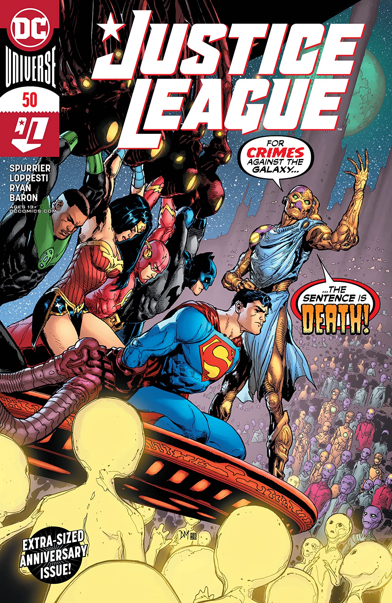 JUSTICE LEAGUE #50 - Comicbookeroo