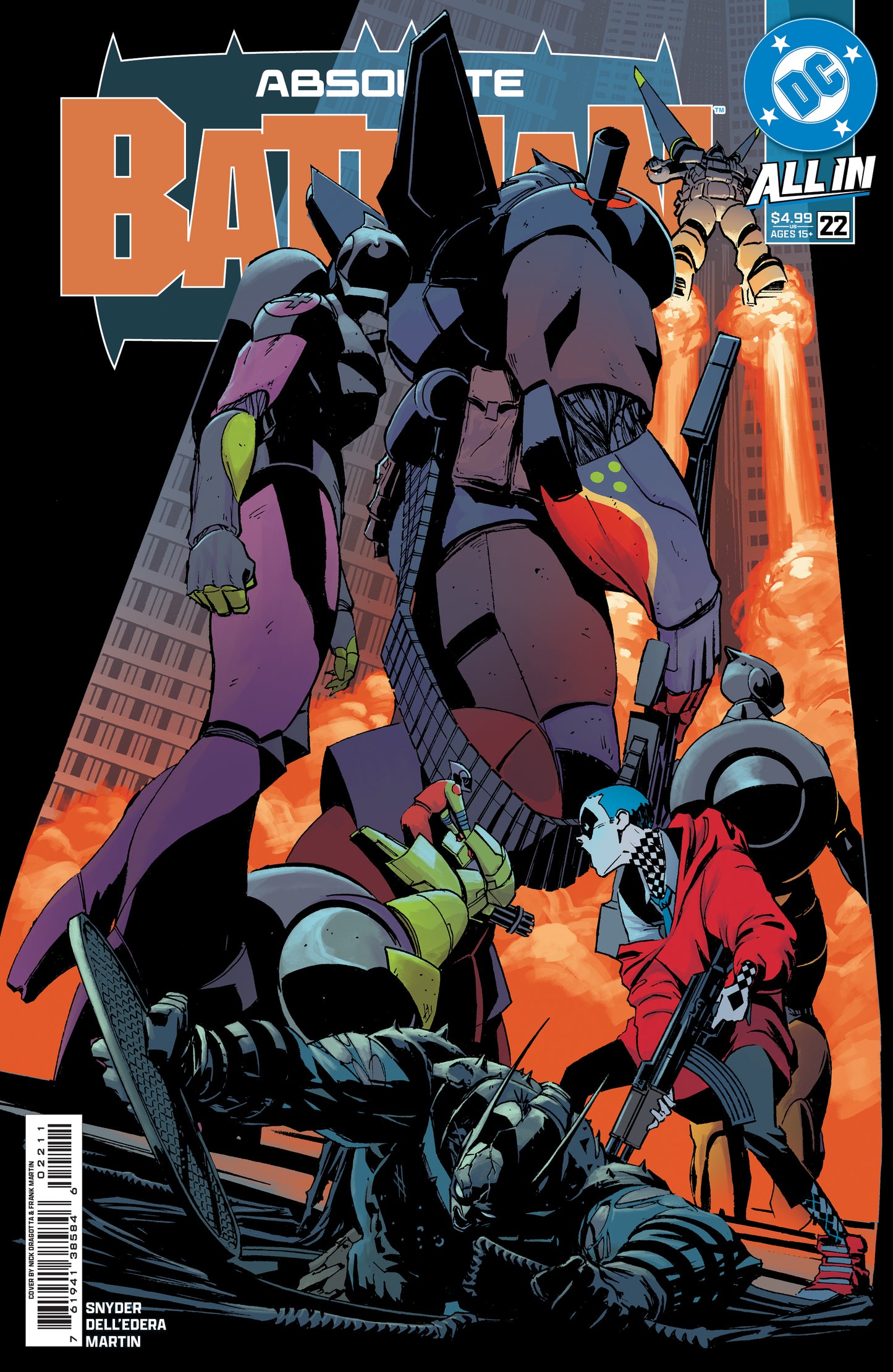 ABSOLUTE BATMAN #22 CVR A NICK DRAGOTTA (08 Jul Release)