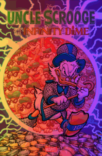 UNCLE SCROOGE INFINITY DIME #1 FOIL STEVE MCNIVEN VAR (Backorder, Allow 4-5 Weeks) - Comicbookeroo