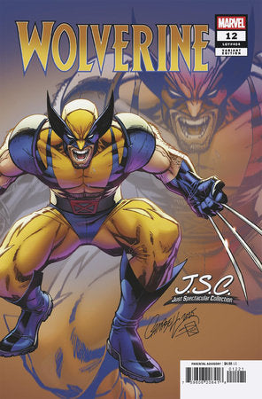 WOLVERINE #12 J SCOTT CAMPBELL JUST SPECTACULAR COLLECTION VAR (Backorder, Allow 4-5 Weeks)