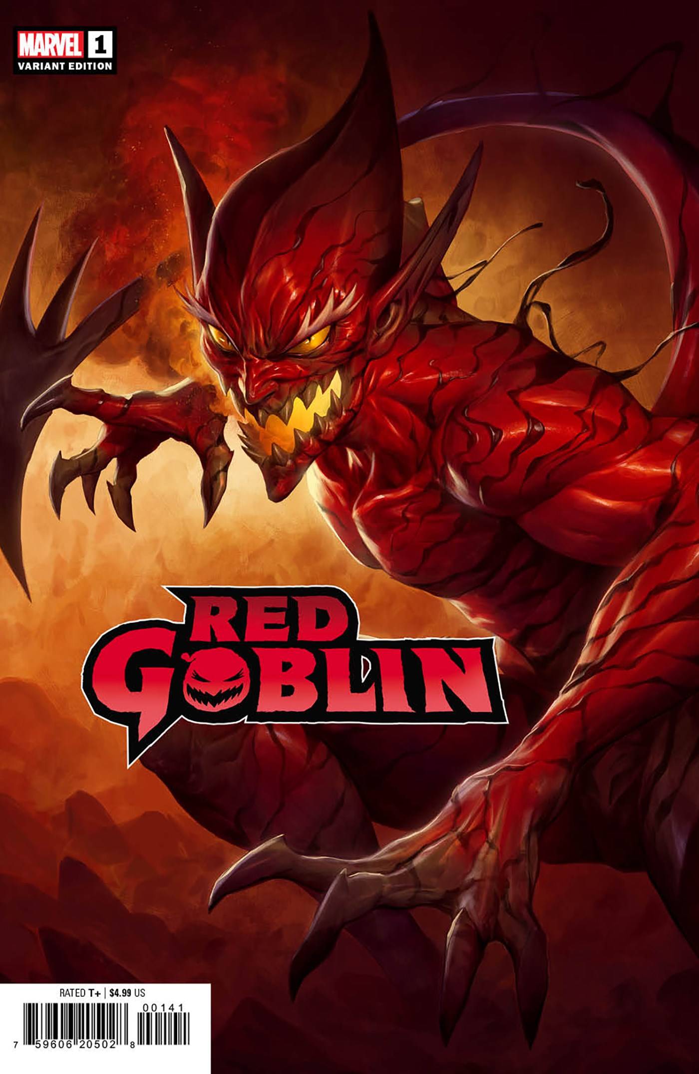 RED GOBLIN #1 INCV 1:50 RAPOZA VAR - Comicbookeroo