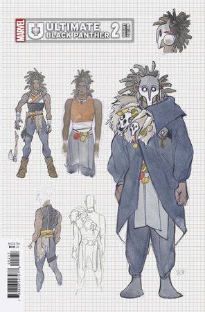 ULTIMATE BLACK PANTHER #2 INCV 1:10 INCV MOMOKO DESIGN VAR (13 Mar) - Comicbookeroo