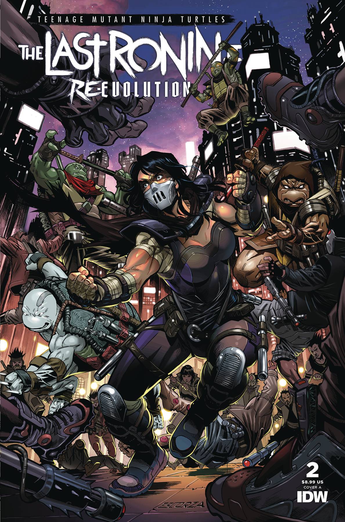 TMNT THE LAST RONIN II RE EVOLUTION #2 CVR A ESCORZAS (MR) - Comicbookeroo