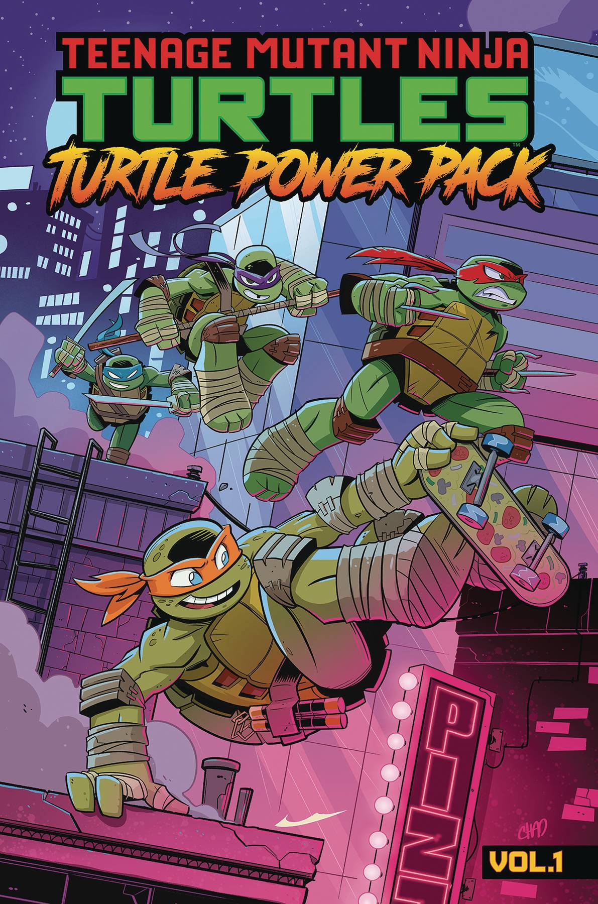 TMNT TURTLE POWER PACK TP VOL 01 (Backorder, Allow 3-4 Weeks) - Comicbookeroo