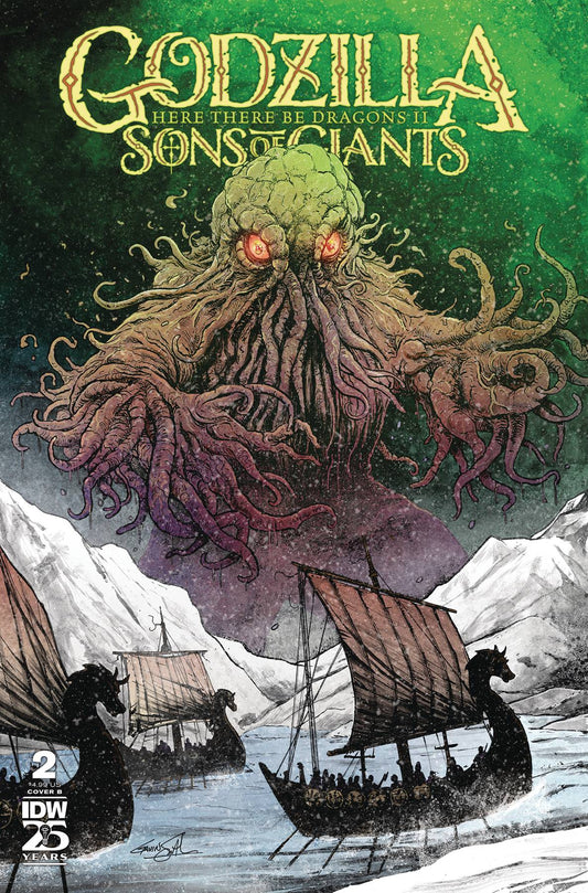 GODZILLA HERE THERE BE DRAGONS II SONS OF GIANTS #2 CVR B SM (07 Aug Release) - Comicbookeroo