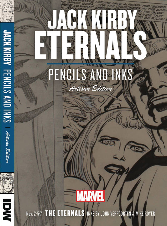 JACK KIRBY ETERNALS PENCILS & INK ARTISTS ED HC (26 Feb Release) - Comicbookeroo