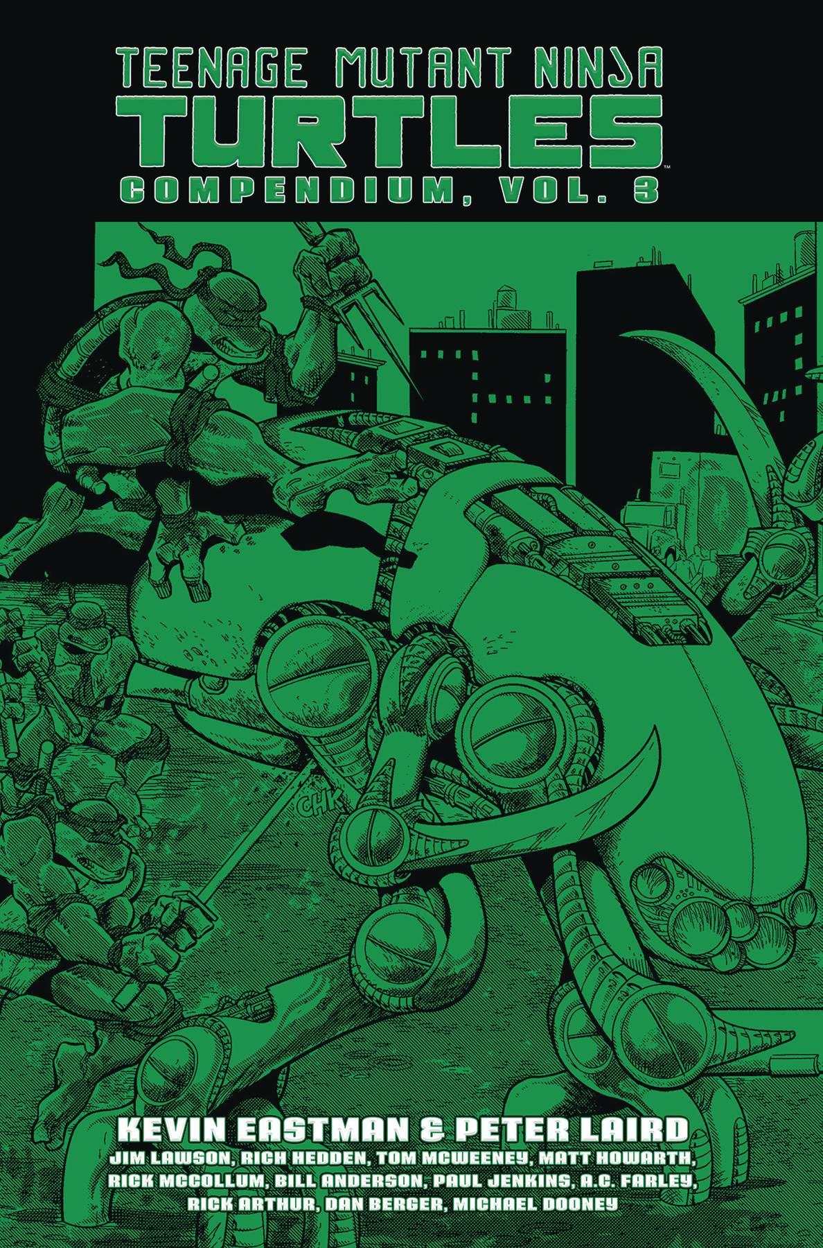 TEENAGE MUTANT NINJA TURTLES COMPENDIUM HC VOL 03 - Comicbookeroo