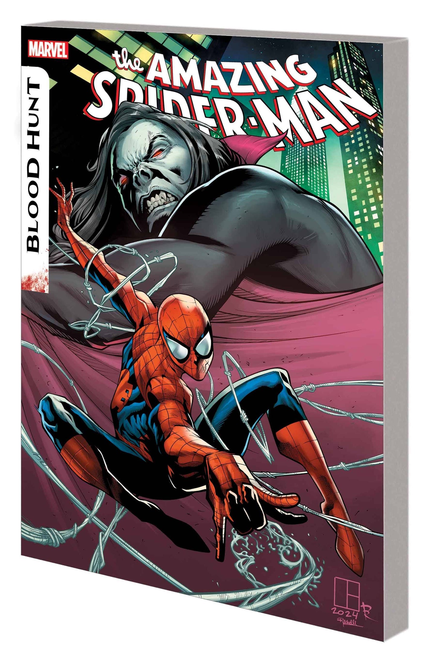 AMAZING SPIDER-MAN BLOOD HUNT TP (Backorder, Allow 4-5 Weeks) - Comicbookeroo