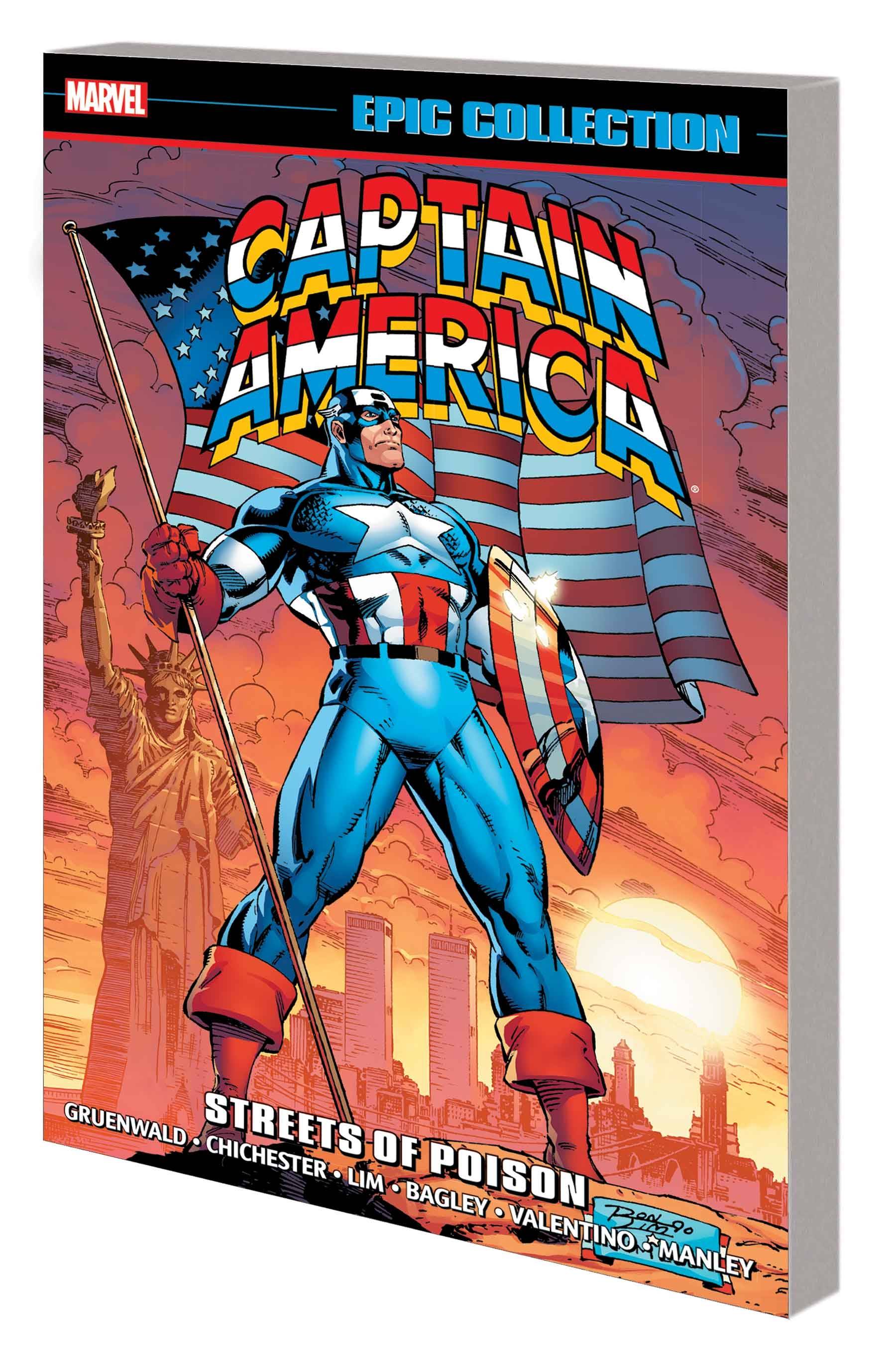 CAPTAIN AMERICA EPIC COLLECT TP VOL 16 STREETS OF POISON - Comicbookeroo