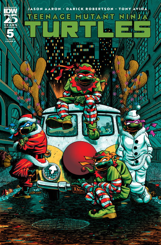 TEENAGE MUTANT NINJA TURTLES 2024 #5 CVR D GONZO - Comicbookeroo