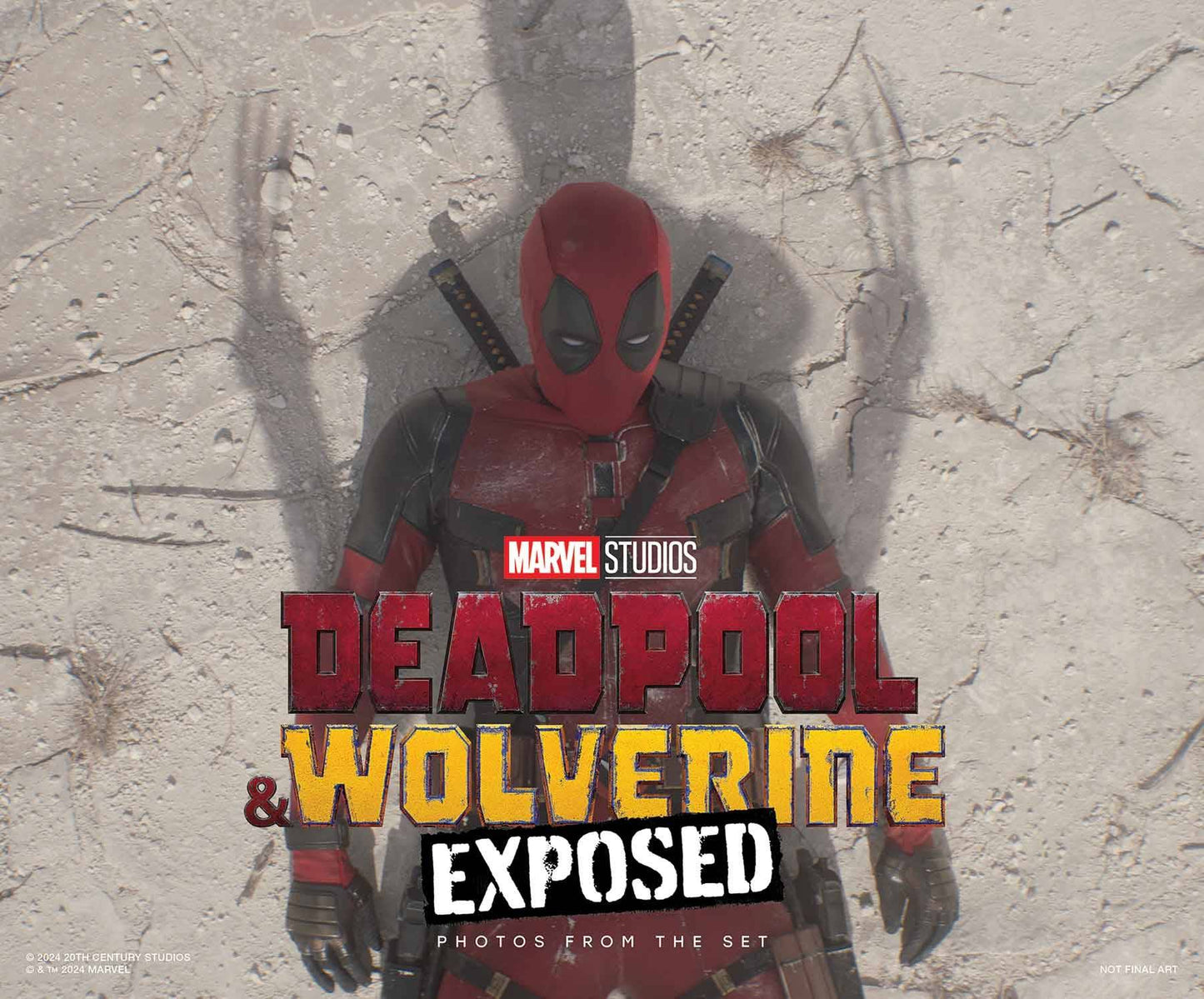 DEADPOOL & WOLVERINE EXPOSED PHOTOS FROM THE SET HC (18 Dec Release) - Comicbookeroo