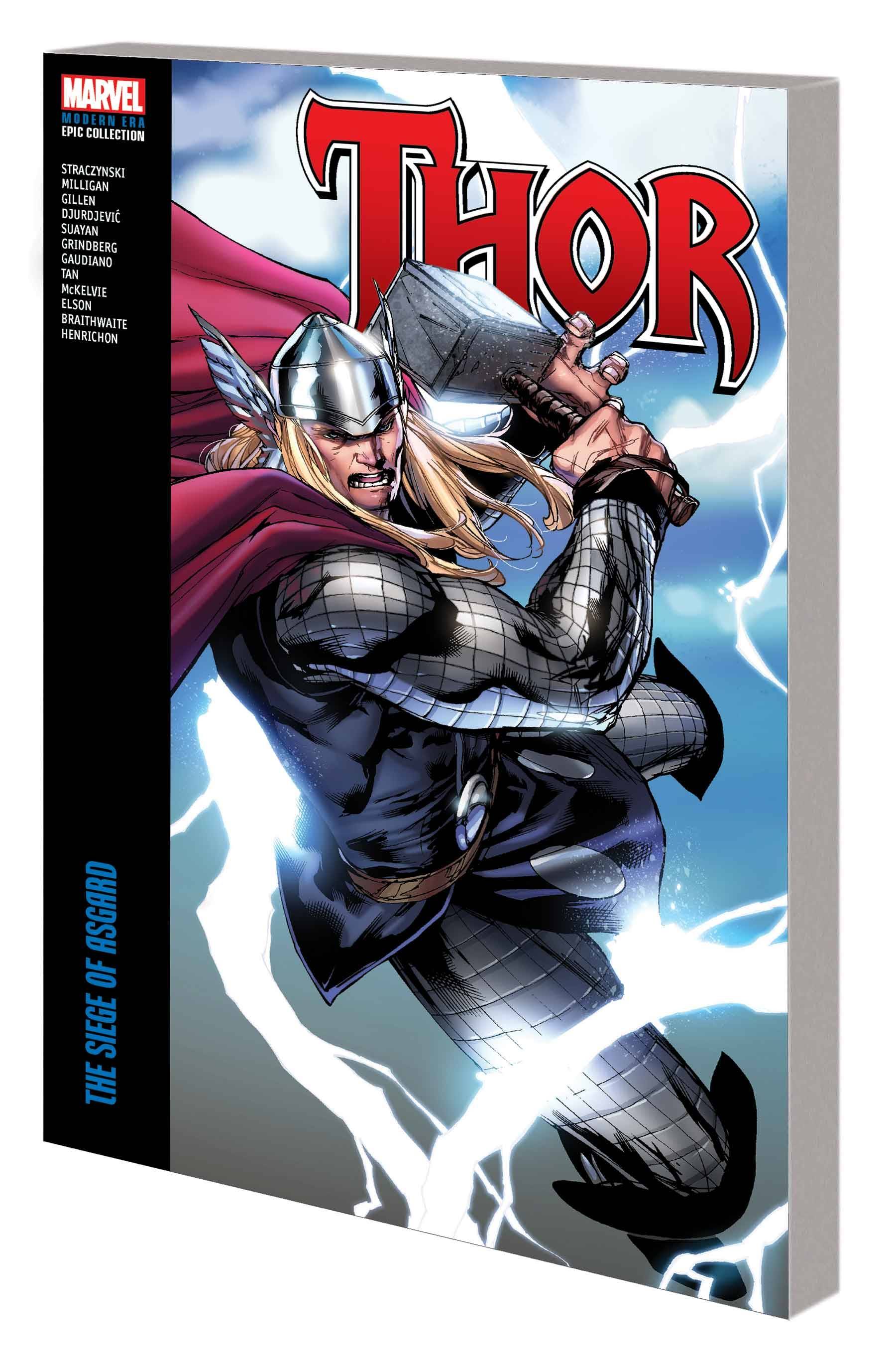 THOR MODERN ERA EPIC COLLECT TP VOL 02 THE SIEGE OF ASGARD (01 Jan Release) - Comicbookeroo