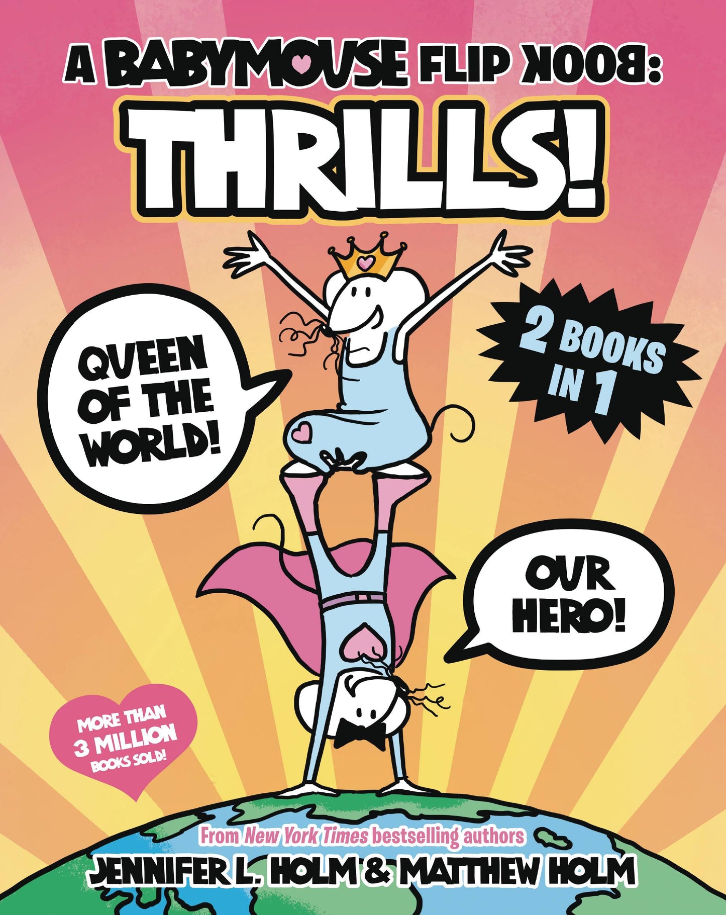 BABYMOUSE FLIP BOOK THRILLS HC (04 Dec Release) - Comicbookeroo