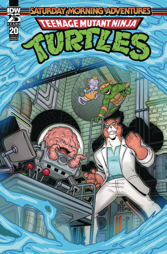TMNT SATURDAY MORNING ADV #20 CVR B MEDEL - Comicbookeroo