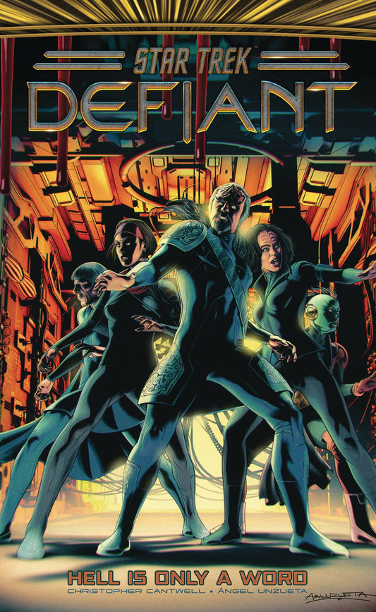 STAR TREK DEFIANT HC VOL 03 HELL IS ONLY A WORD (11 Dec Release) - Comicbookeroo