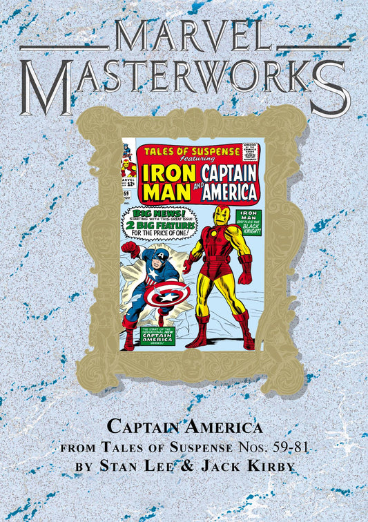 MMW CAPTAIN AMERICA HC VOL 01 DM VAR (REMASTERWORKS) (16 Apr Release) - Comicbookeroo