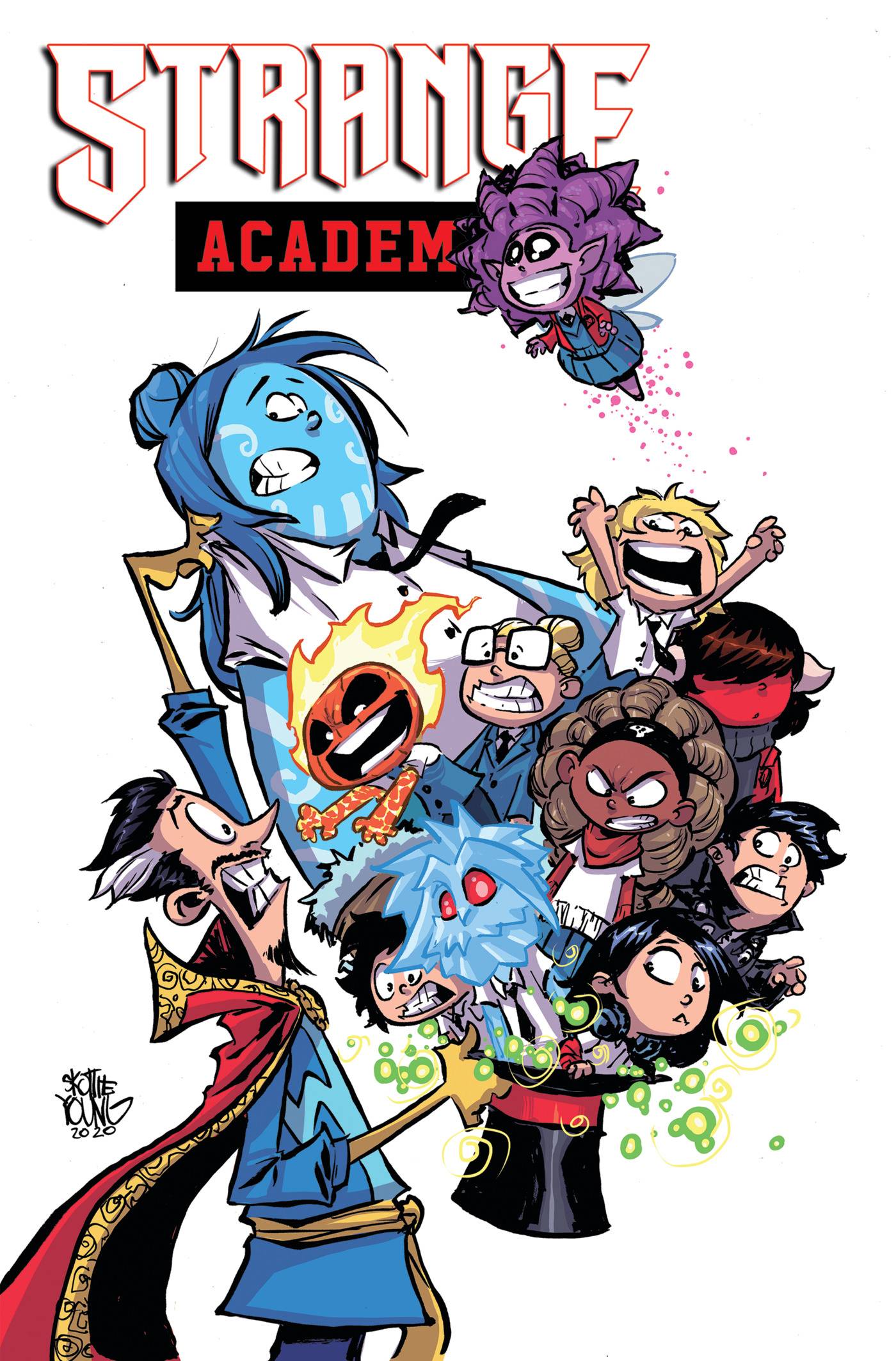 STRANGE ACADEMY OMNIBUS HC SKOTTIE YOUNG DM VAR (21 May Release) - Comicbookeroo
