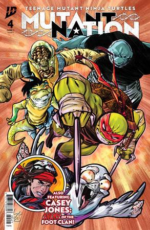 TMNT MUTANT NATION #4 CVR B FEDERICI (12 Feb Release) - Comicbookeroo