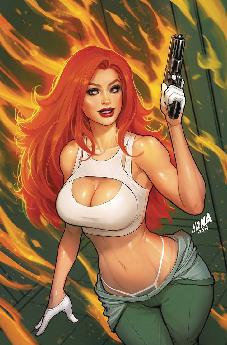 HEAT SEEKER COMBUSTION GUN HONEY SERIES #1 CVR K 1:10 INCV - Comicbookeroo
