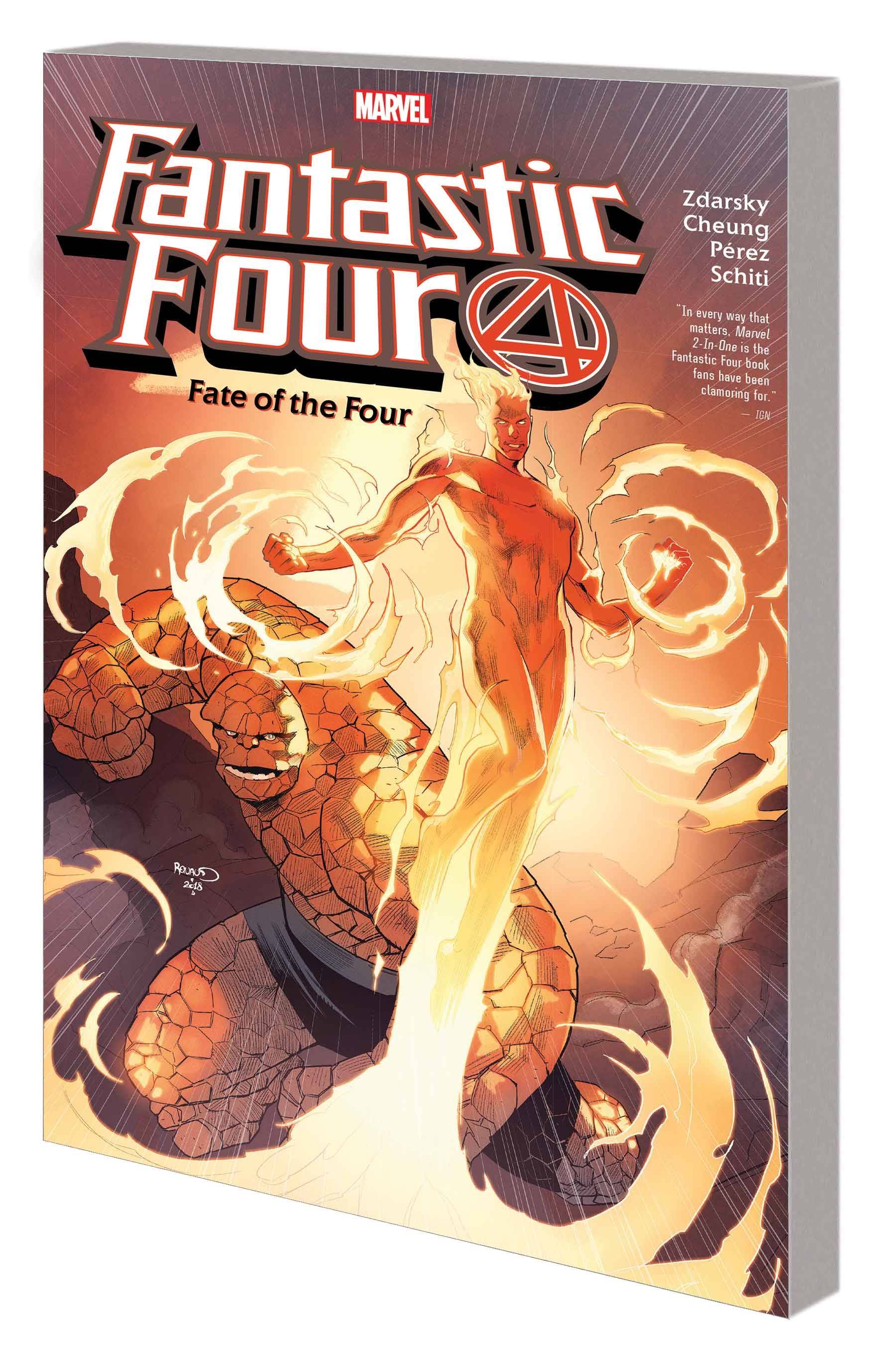 FANTASTIC FOUR BY CHIP ZDARSKY FATE OF THE FOUR TP (02 Apr Release) - Comicbookeroo