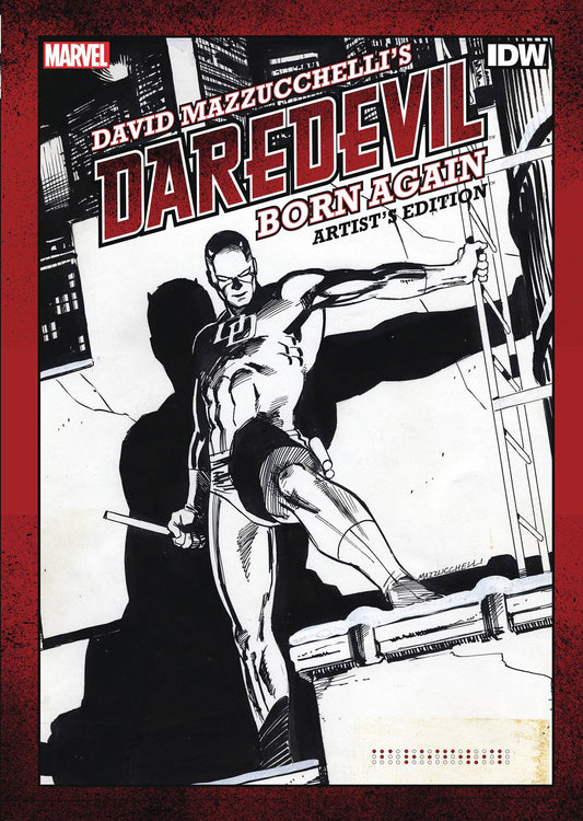DAVID MAZZUCCHELLI DAREDEVIL BORN AGAIN ARTISTS ED HC (Backorder, Allow 4-5 Weeks)