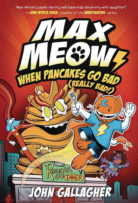 MAX MEOW GN VOL 06 WHEN PANCAKES GO BAD HC (Backorder, Allow 4-5 Weeks)