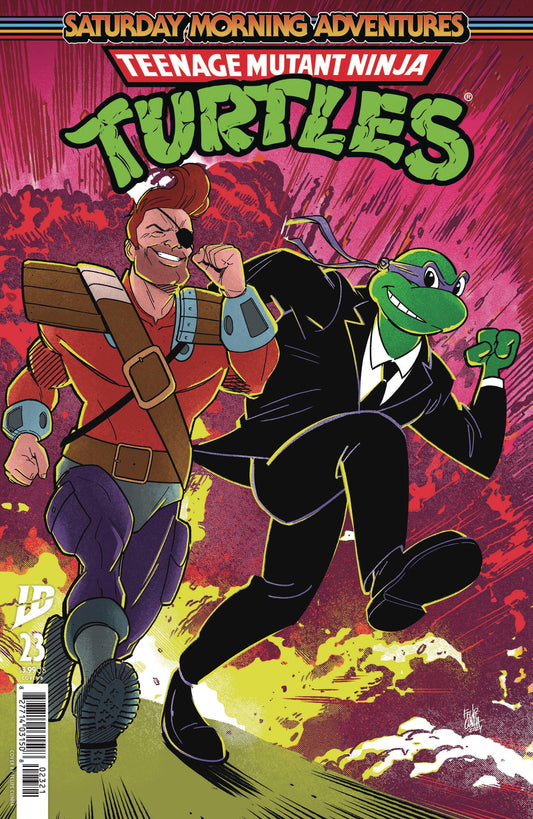 TMNT SATURDAY MORNING ADV #23 CVR B CUNHA (Backorder, Allow 4-5 Weeks)