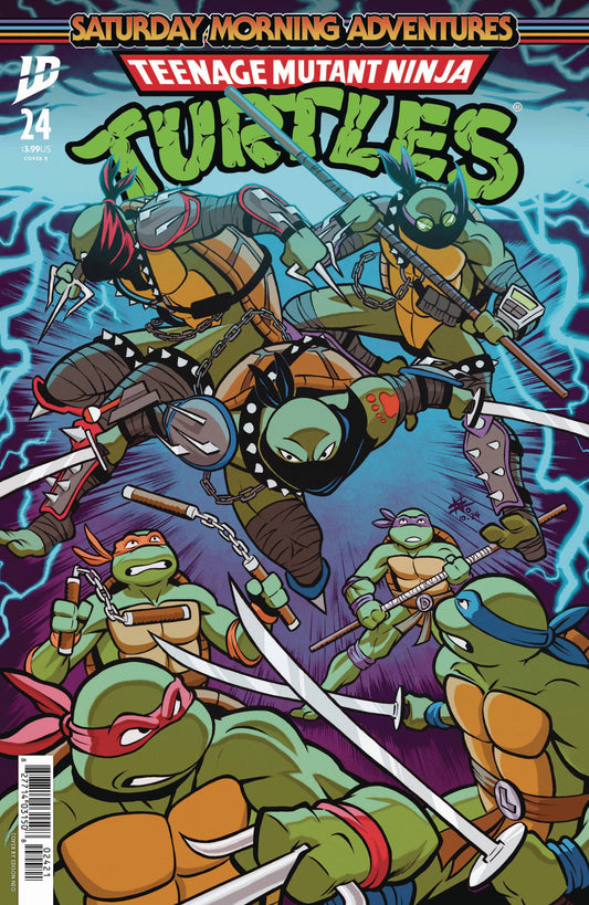 TMNT SATURDAY MORNING ADV #24 CVR B NEO (Backorder, Allow 4-5 Weeks)