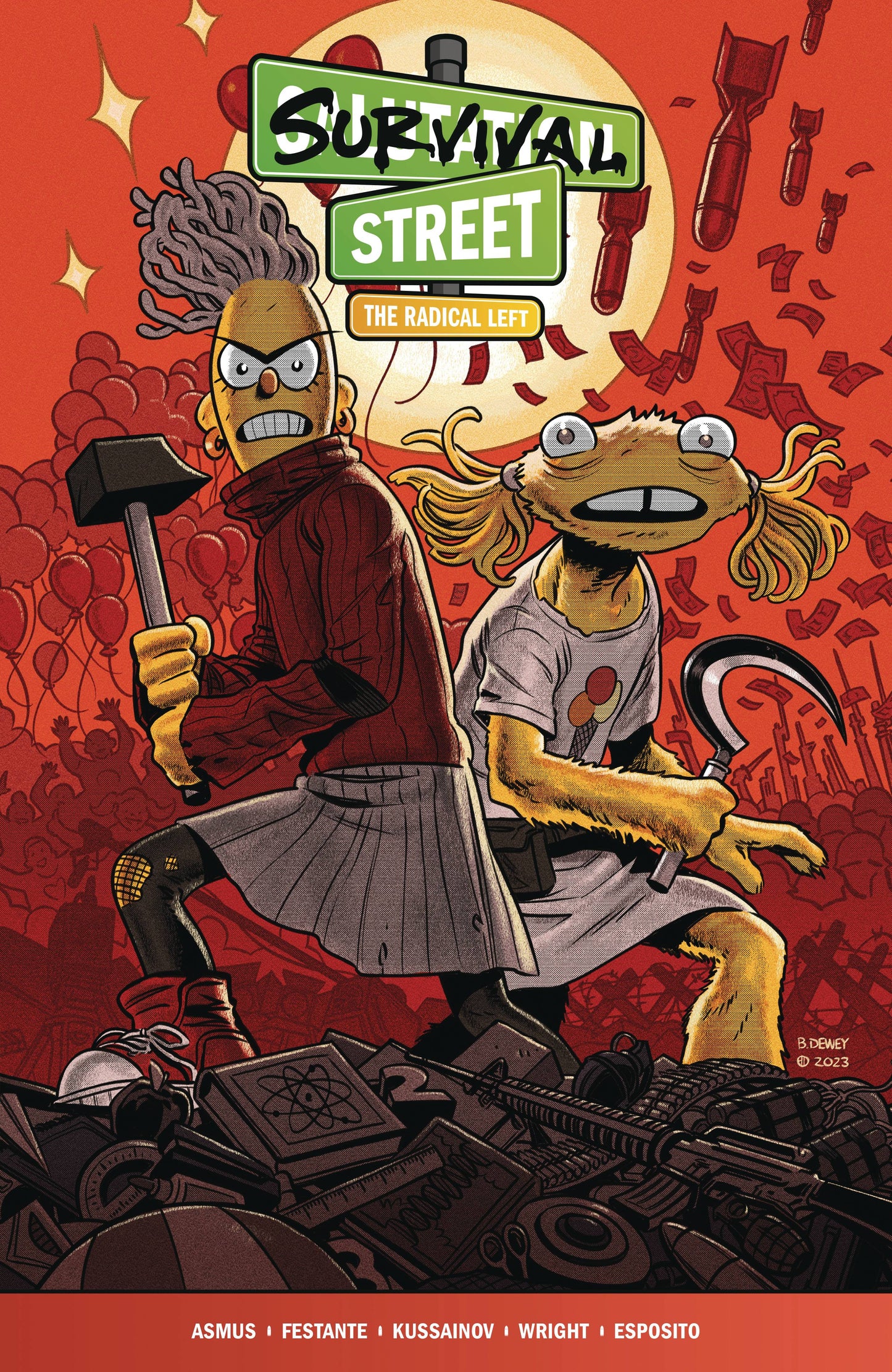 SURVIVAL STREET TP VOL 02 RADICAL LEFT (Backorder, Allow 4-5 Weeks)