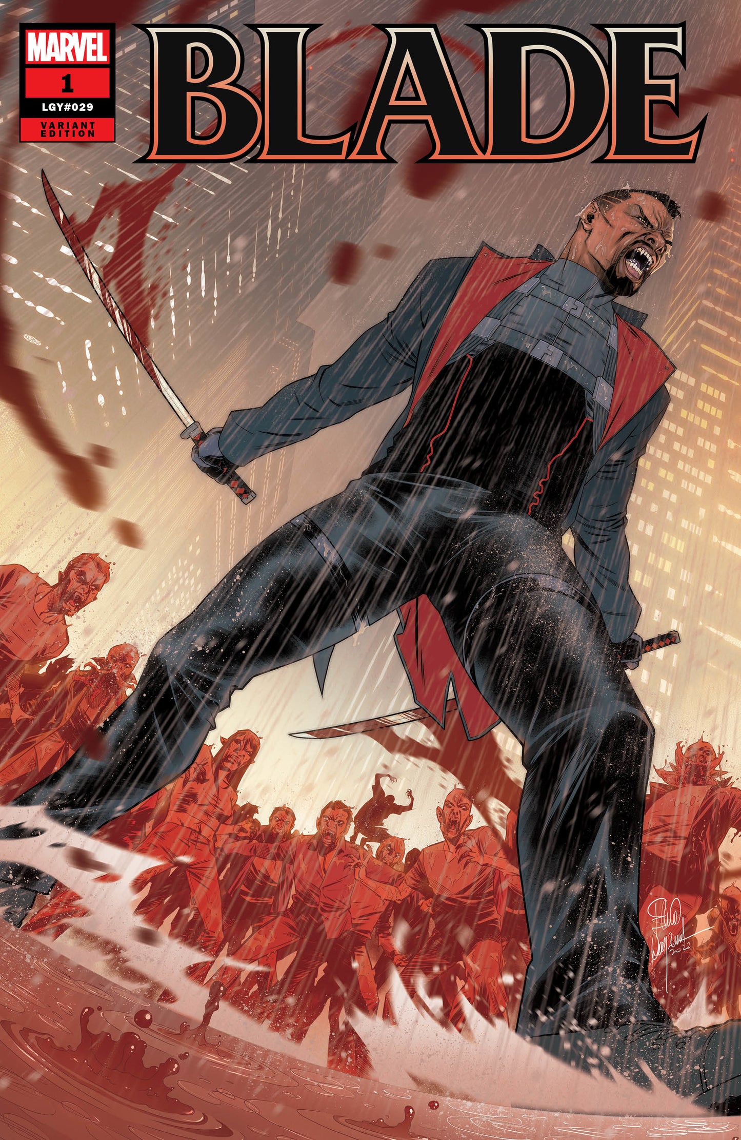 BLADE #1 SDCC 2023 ELENA CASAGRANDE VAR - Comicbookeroo