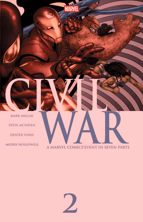 CIVIL WAR #2 FOIL FACSIMILE EDITION MICHAEL TURNER VAR (Backorder, Allow 4-5 Weeks)