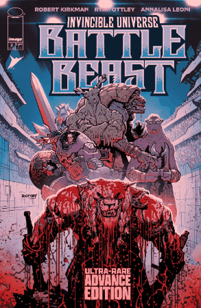 INVINCIBLE UNIVERSE BATTLE BEAST #2 FOIL ULTRA RARE ADVANCED ED