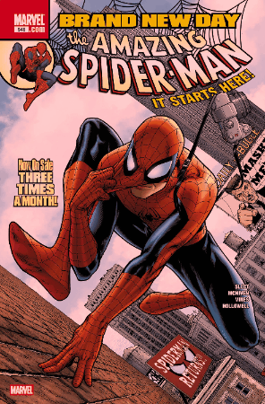 AMAZING SPIDER-MAN #546 FOIL FACSIMILE EDITION VAR (Backorder, Allow 4-5 Weeks)