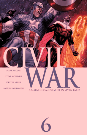 CIVIL WAR #6 FOIL FACSIMILE EDITION MICHAEL TURNER VAR (Backorder, Allow 4-5 Weeks)