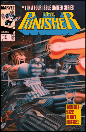 PUNISHER (1986) #1 FOIL FACSIMILE EDITION VAR (Backorder, Allow 4-5 Weeks)