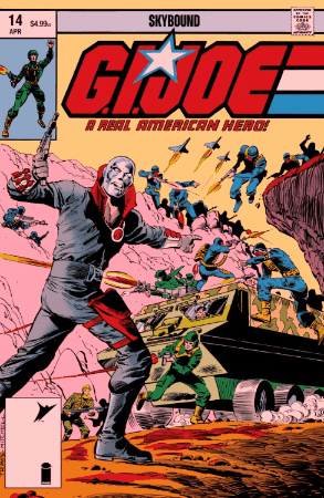 GI JOE A REAL AMERICAN HERO #14 HAMA FILES EDITION CVR C HERB TRIMPE & STEVE MITCHELL FOIL VAR (29 Apr Release)