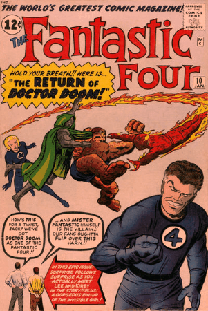 FANTASTIC FOUR #10 FOIL FACSIMILE EDITION VAR (Backorder, Allow 4-5 Weeks)