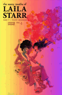 MANY DEATHS OF LAILA STARR #4 (OF 5) CVR B KRISTANTINA FOIL - Comicbookeroo