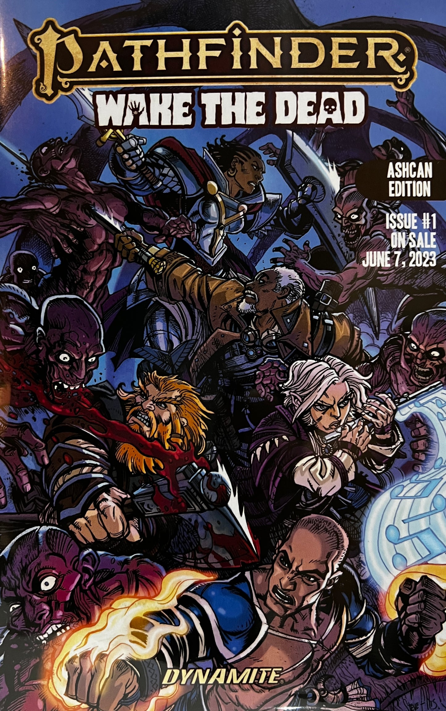 PATHFINDER WAKE DEAD #1 CVR Z ASHCAN - Comicbookeroo