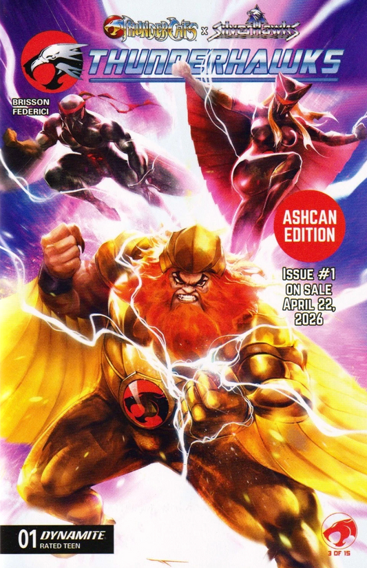 THUNDERCATS X SILVERHAWKS #1 THUNDERHAWKS PROMO ASHCAN ONE PER STORE
