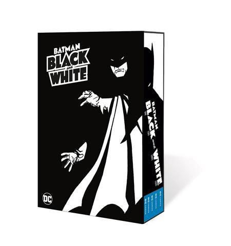 BATMAN BLACK AND WHITE BOX SET (Backorder, Allow 4-5 Weeks) - Comicbookeroo