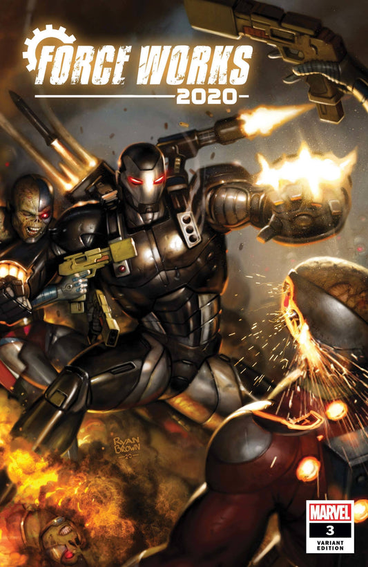 2020 FORCE WORKS #3 (OF 3) BROWN VAR - Comicbookeroo