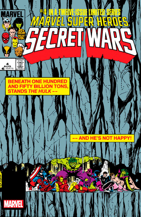 MSH SECRET WARS #4 FACSIMILE EDITION (Backorder, Allow 4-5 Weeks) - Comicbookeroo
