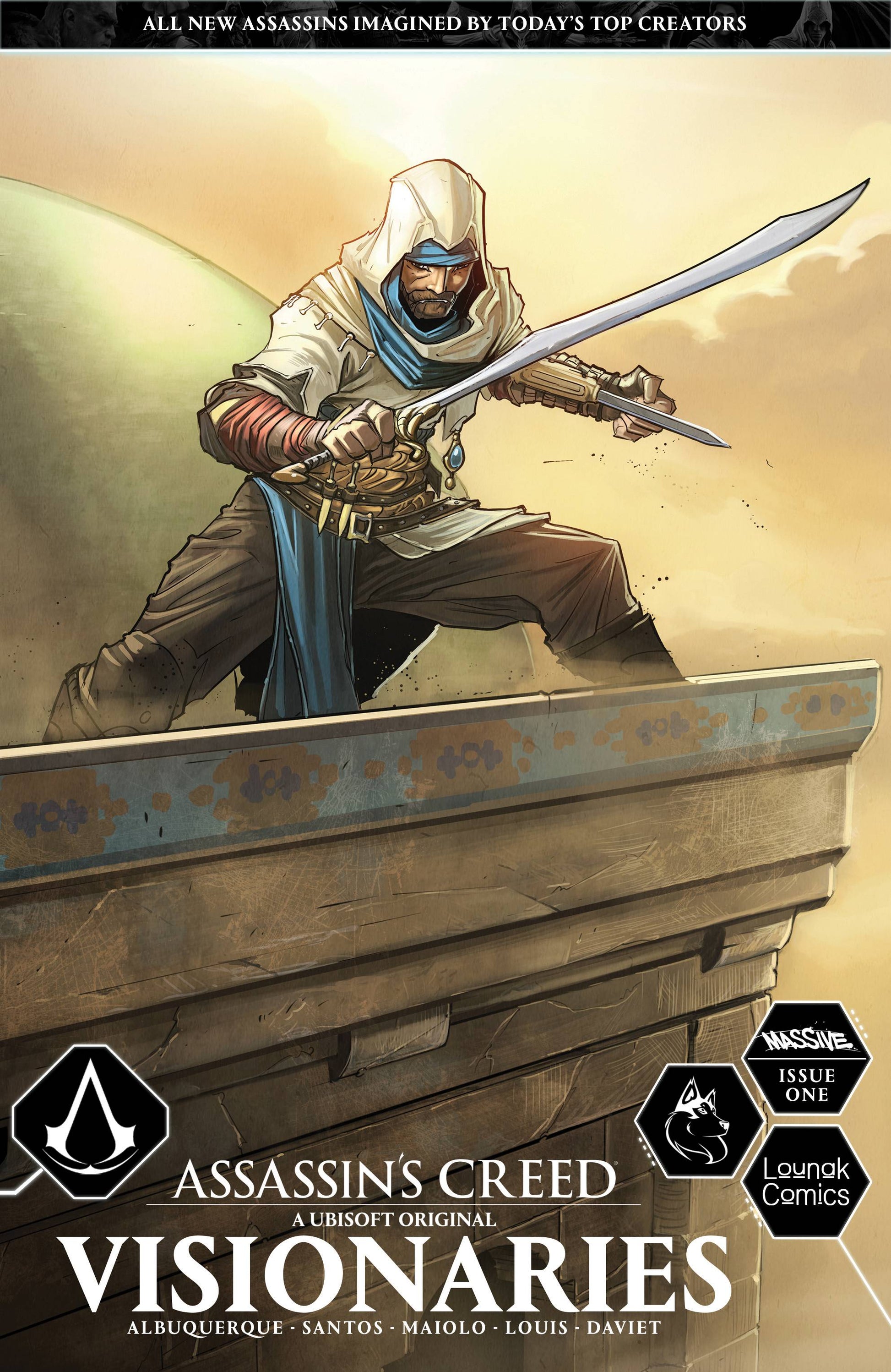 ASSASSINS CREED VISIONARIES #1 (OF 4) CVR G 1:10 (MR) - Comicbookeroo
