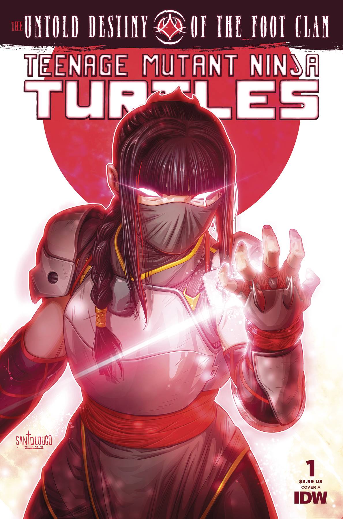TMNT UNTOLD DESTINY OF FOOT CLAN #1 CVR A SANTOLOUCO - Comicbookeroo