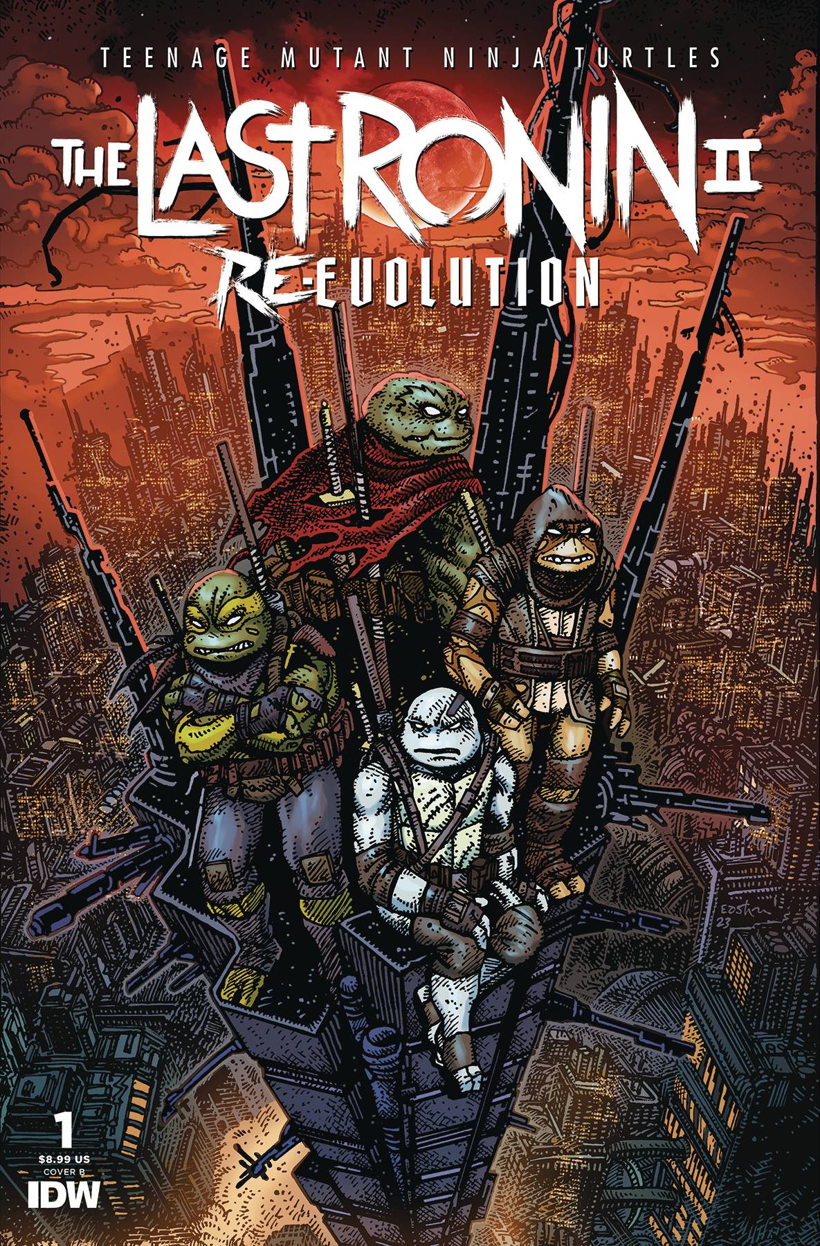 TMNT THE LAST RONIN II RE EVOLUTION #1 CVR B EASTMAN (MR) (06 Mar) - Comicbookeroo