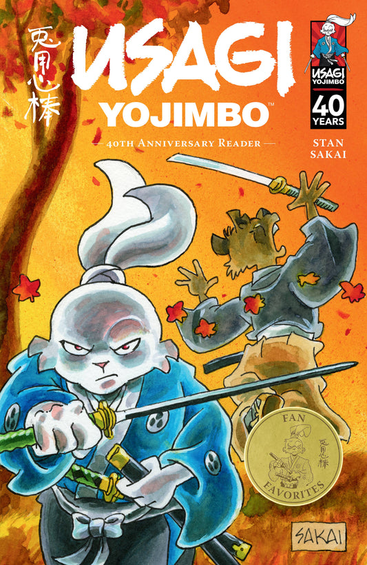 USAGI YOJIMBO 40TH ANNIV READER GN - Comicbookeroo