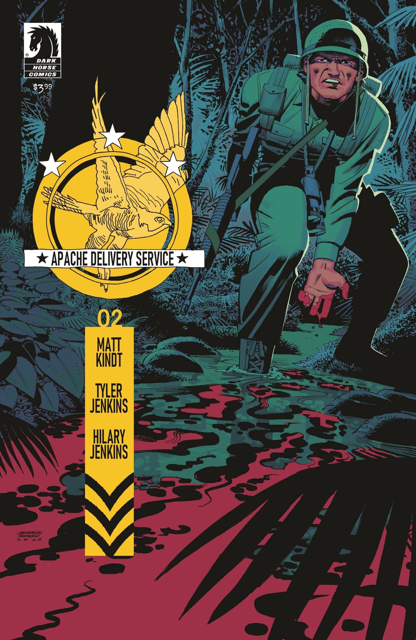 APACHE DELIVERY SERVICE #2 (OF 4) CVR B ROMERO - Comicbookeroo