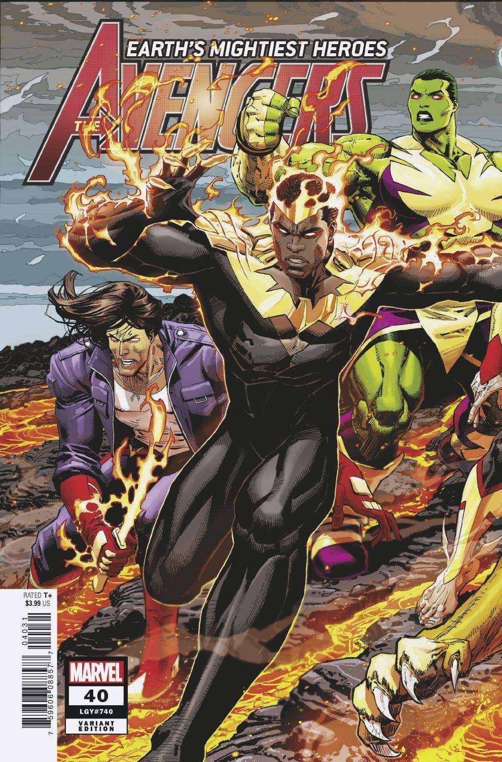 AVENGERS (2018) #40 WEAVER CONNECTING VAR - Comicbookeroo